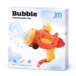 2 Pack Transformable Airplane Bubble Gun for Kids